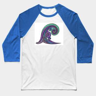 Mixed Wave Baseball T-Shirt